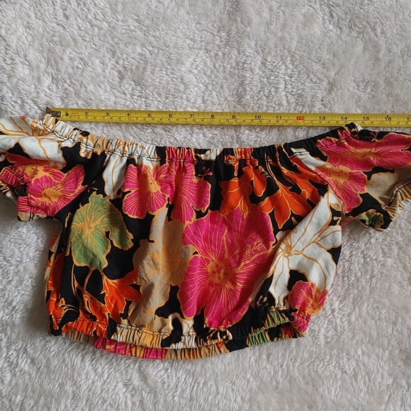 ARITZIA Wilfred Floral Crop Top Size XS - Picture 11 of 12